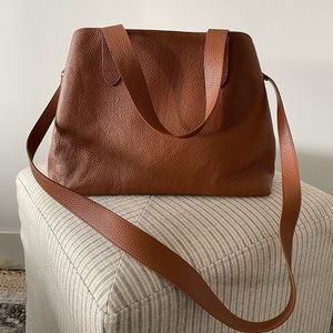 Gorgeous CUYANA zip top satchel